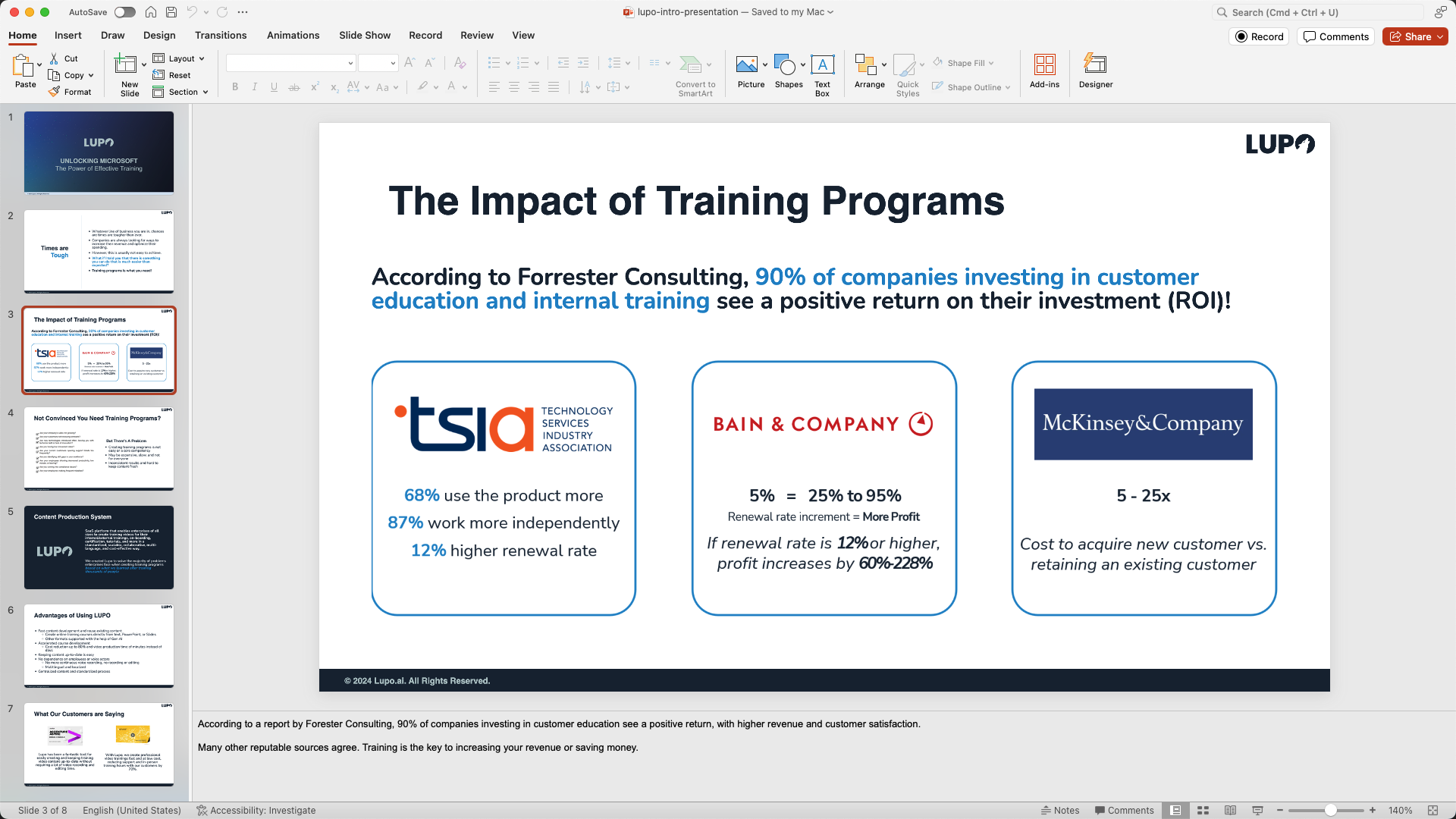 demo slide